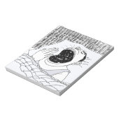 人と宇宙 ノートパッド (回転)