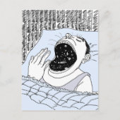 人と宇宙 ポストカード (正面)