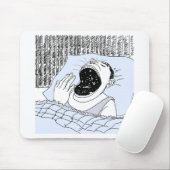 人と宇宙 マウスパッド (マウス)