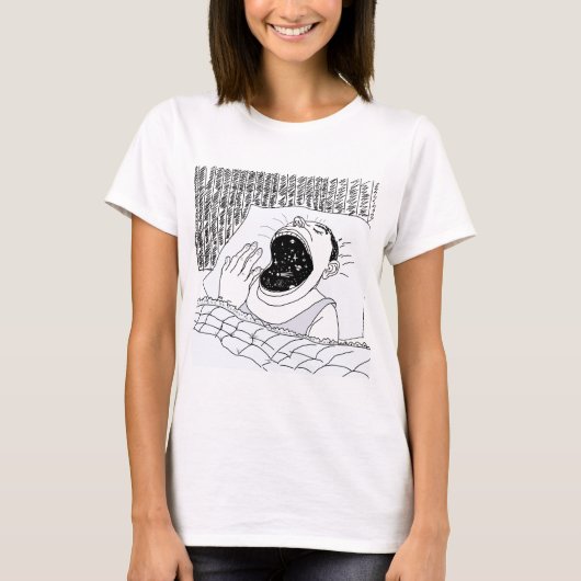 人と宇宙 Tシャツ (正面)