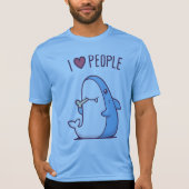 人と愛 Tシャツ (正面)