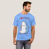 人と愛 Tシャツ (正面フル)