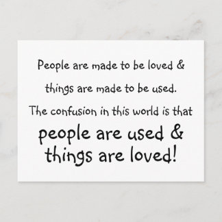 人と物 ポストカード