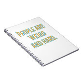 人と風変わり懸命 ノートブック (右側)