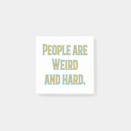 人と風変わり懸命 ポストイット