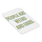 人と風変わり懸命 マグネット (右側)