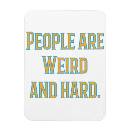 人と風変わり懸命 マグネット