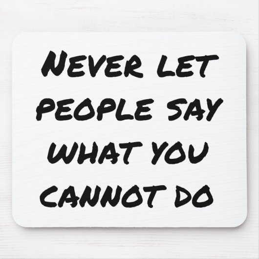 人にマウスパッドと言わせないこと マウスパッド (正面)
