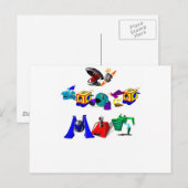 人に仕える ポストカード (正面/裏面)