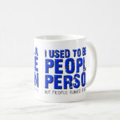 人に合わせるのが苦手な人におすすめの面白いマグカップ コーヒーマグカップ (正面右)