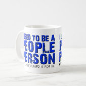 人に合わせるのが苦手な人におすすめの面白いマグカップ コーヒーマグカップ (正面左)