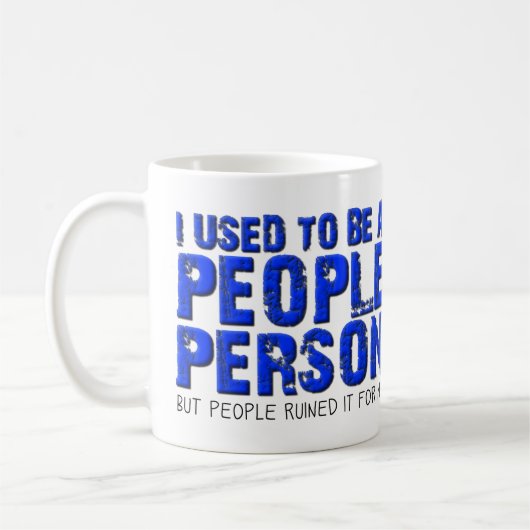 人に合わせるのが苦手な人におすすめの面白いマグカップ コーヒーマグカップ (左)