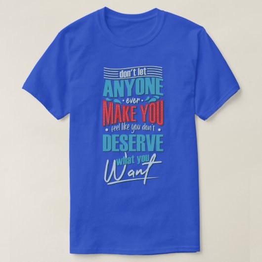 人に嫌われるな感じ Tシャツ (デザイン正面)