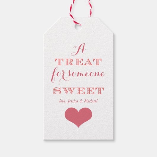 人に対する楽しみ ギフトタグ (正面)