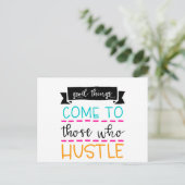 人に来良いこと ポストカード (スタンド正面)