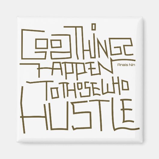 人に良いことが起こる マグネット (正面)