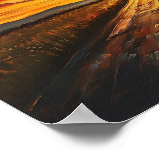 人に良い（ドア1055） ポスター (角)