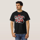 人に説明できないことはするな... Tシャツ (正面フル)