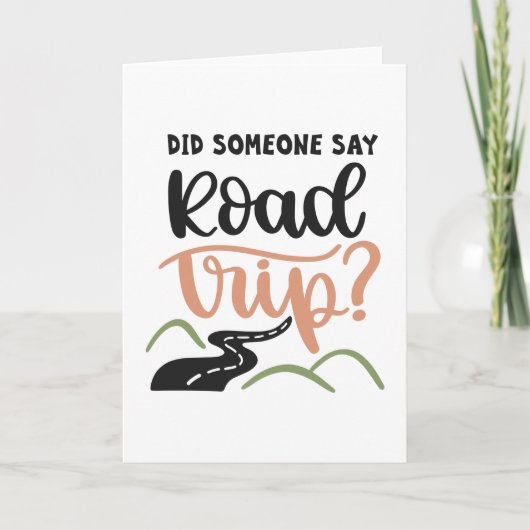 人に道行と言われましたか？ カード (正面)