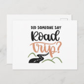 人に道行と言われましたか？ ポストカード (正面/裏面)