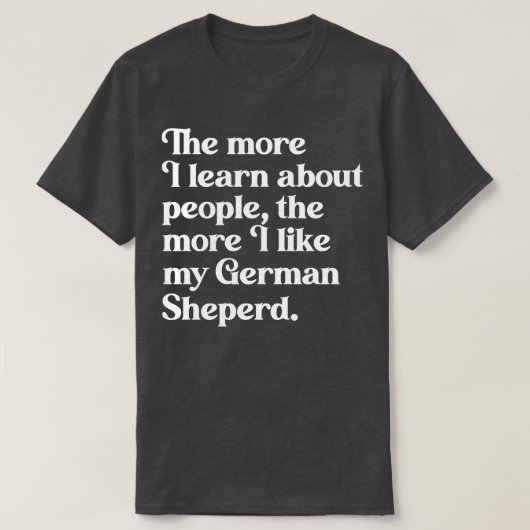 人に関学しればあるほど自分のGが好き Tシャツ (デザイン正面)