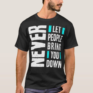 人に降ろさせないで Tシャツ