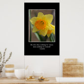 人のためになることで我が身の上等になる ポスター (キッチン)