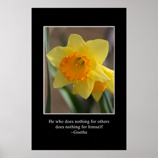 人のためになることで我が身の上等になる ポスター (正面)