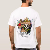 人のためのグランジなティー Tシャツ (裏面)