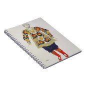 人のためのデザインを、Sadkoから、1917年着せて下さい(色 ノートブック (右側)