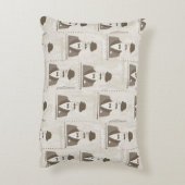 人のためのレトロパターン アクセントクッション (裏面(縦))