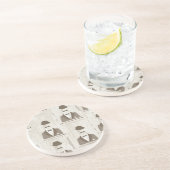 人のためのレトロパターン コースター (側面)