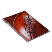 人のためのヴィンテージのフットボールのノート ノートブック (右側)