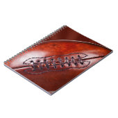 人のためのヴィンテージのフットボールのノート ノートブック (左側)