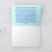 人のための悔やみや弔慰カード カード (内部)