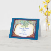 人のための悔やみや弔慰カード カード (黄色い花)