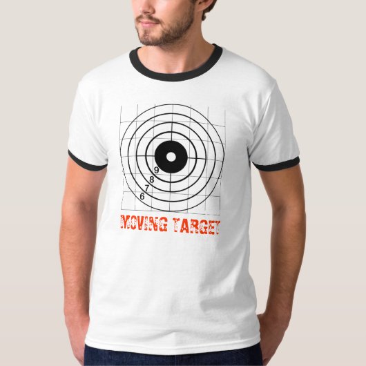 人のための移動目標の信号器のワイシャツ Tシャツ (正面)