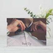 人のための誕生日のパーティの招待状 招待状 (スタンド正面)