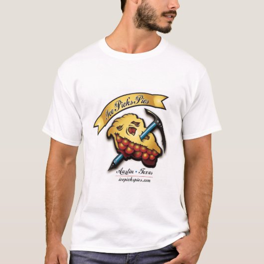 人のアイスピックのパイTシャツ Tシャツ (正面)