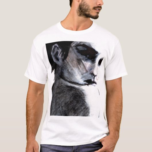 人のアジアのTシャツの真珠 Tシャツ (正面)