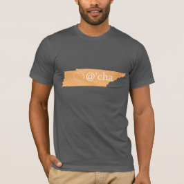 人のアパラチアのテネシー州の"オレンジ"ティー Tシャツ