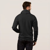 人のアメリカの服装カリフォルニアフリースのジッパーJogge パーカ (裏面フル)