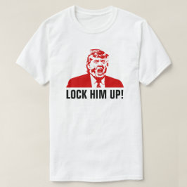 人のアンチ切札のTシャツ: "彼を閉じ込めて下さい! " Tシャツ