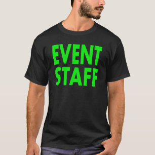 人のイベントのスタッフのワイシャツ Tシャツ