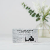 人のオフィスの名刺 名刺 (スタンド正面)