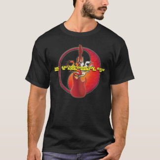 人のギターのドラゴンの道場のTシャツ Tシャツ
