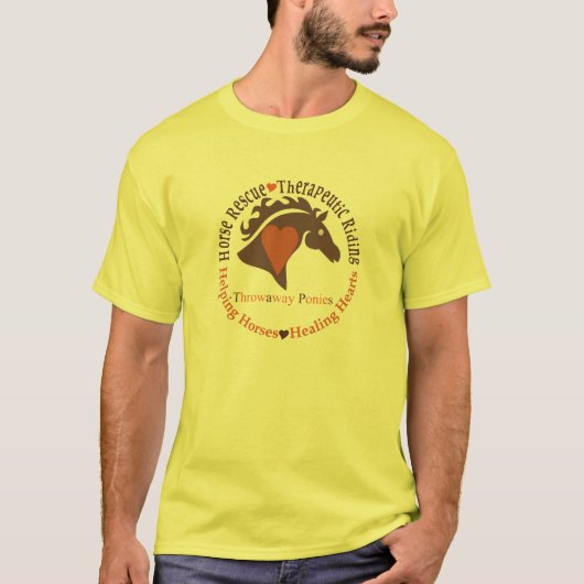 人のクラシックなロゴのTシャツ! Tシャツ (正面)