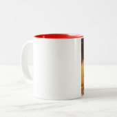 人のグリッター ツートーンマグカップ (正面左)