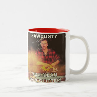 人のグリッター ツートーンマグカップ