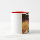 人のグリッター ツートーンマグカップ (中央)